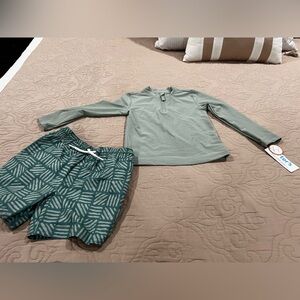 Kids Green Pajama Set